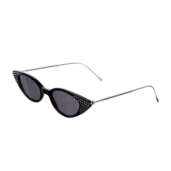 Illesteva Marianne Sunglasses Black With Crystals - Picture 2 of 3